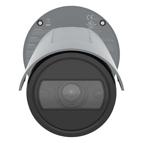 AXIS P1468-XLE Outdoor 4K Network Camera - Color - Bullet - Black - TAA Compliant - 131.23 ft Infrared Night Vision - Zipstream, H.264, H.264B, H.264M, H.264H, H.265, H.265B, H.265M, H.265H, Motion JPEG, H.264B (MPEG-4 Part 10/AVC)