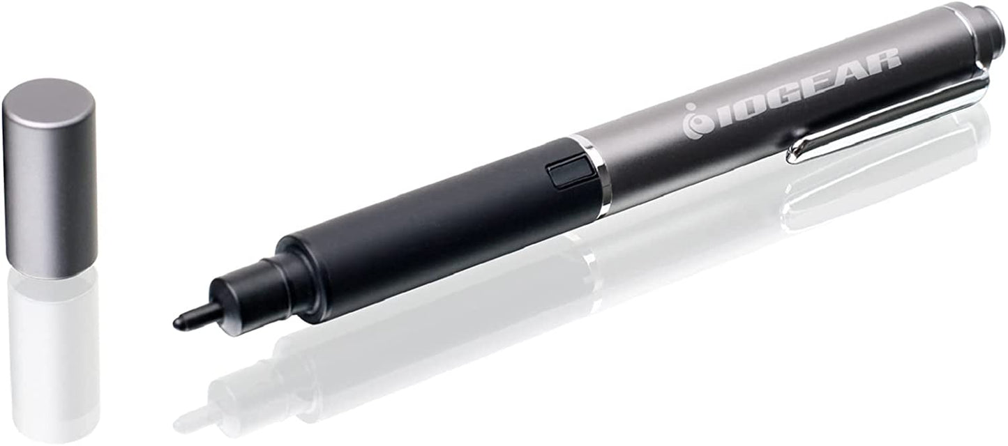 IOGEAR PenScript Active Electronic Stylus with Precision Power Tip Technology for iPhone, iPad, Androids, Surface and most Touchscreens