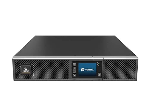 Liebert GXT5 UPS - 3kVA/3kW 208V, L6-30P Input, Online Double Conversion Rack Tower, Energy Star, Uninterruptible Power Supply, Sine Wave Battery Backup with Surge Protection (GXT5-3KL630RT2UXL) GXT5 3000VA/3000W
