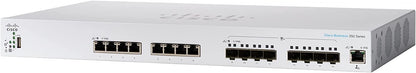 CISCO DESIGNED CBS350-16XTS Managed Switch | 8 Port 10GE | 8 Port 10G SFP+ | Limited Lifetime Hardware Warranty (CBS350-16XTS-NA) 8-port 10GE / 8 x 10G SFP+