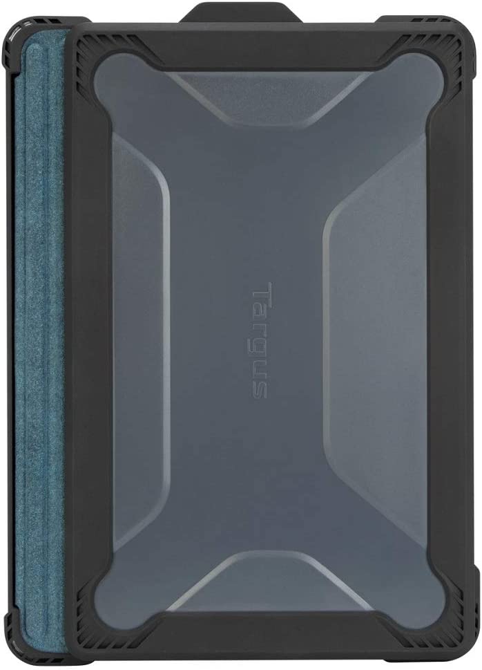 Targus SafePort Rugged Microsoft Surface Go 2 and Surface Go Case Cover with Hands Free Kickstand, Military Grade Drop-Safe Protection, Stylus Holder, Secure Closure, Gray (THD491GL) Black