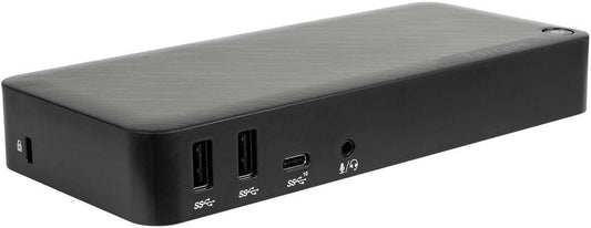Targus USB-C Multi-Function DisplayPort Alt. Mode Triple Video Docking Station with 85W Power (DOCK430USZ) Triple Monitor 4K Multi-Function DisplayPort