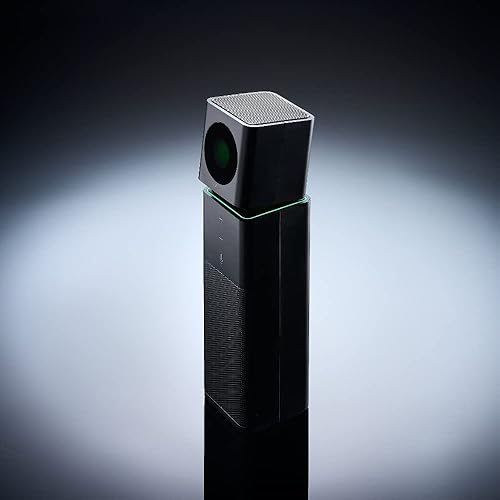 Boom UNO - All-in-One HD 1080p Wide Angle 120-degree Video Conference Camera with Built-in 360-degree omnidirectional Echo canceling Microphone and Speaker BM03-0016