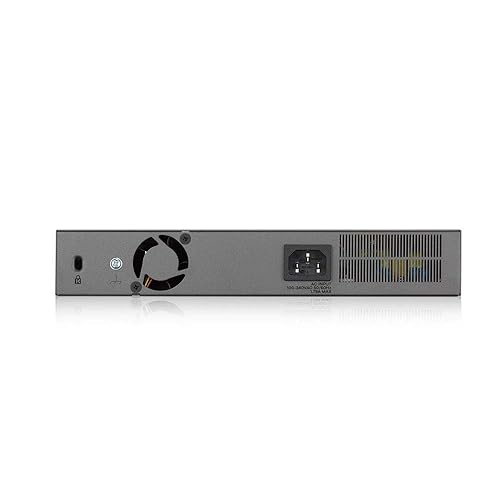 Zyxel 8-Port Gigabit Smart Managed PoE+ Switch with 130 Watt Budget and 2 Gigabit Copper Ports + 2 SFP with Nebula Cloud Managment, Long Range PoE Switch [GS1350-12HP]