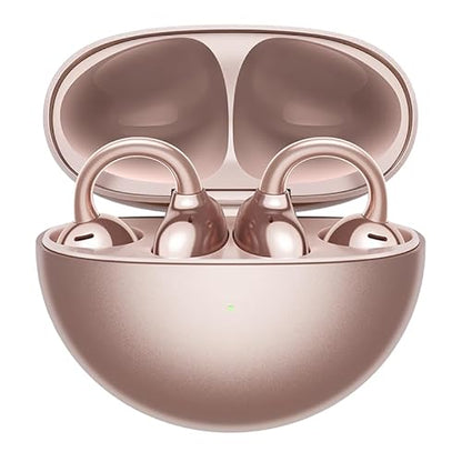HUAWEI FreeClip, Feather-Light Wearing, Open-Ear Listening, AI Crystal-Clear Call, Long Battery Life, Rose Gold. Buy one and get a Free Huawei Band 9 Pink, While Supplies Last. FreeClip Rose Gold