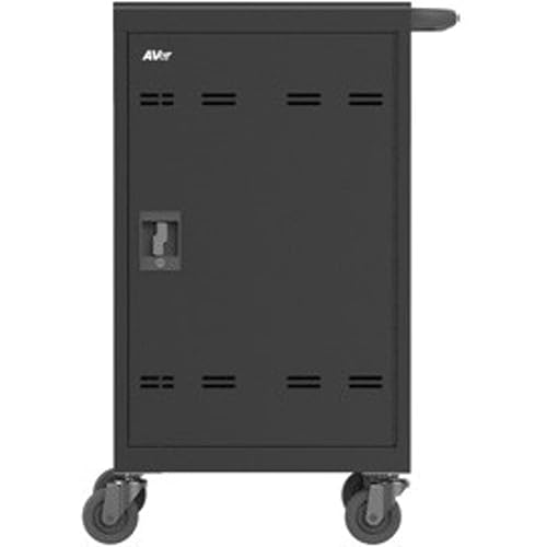 AVer Information Inc. AVerCharge Charging Cart, 38.1" x 24.6" x 21.3", Black