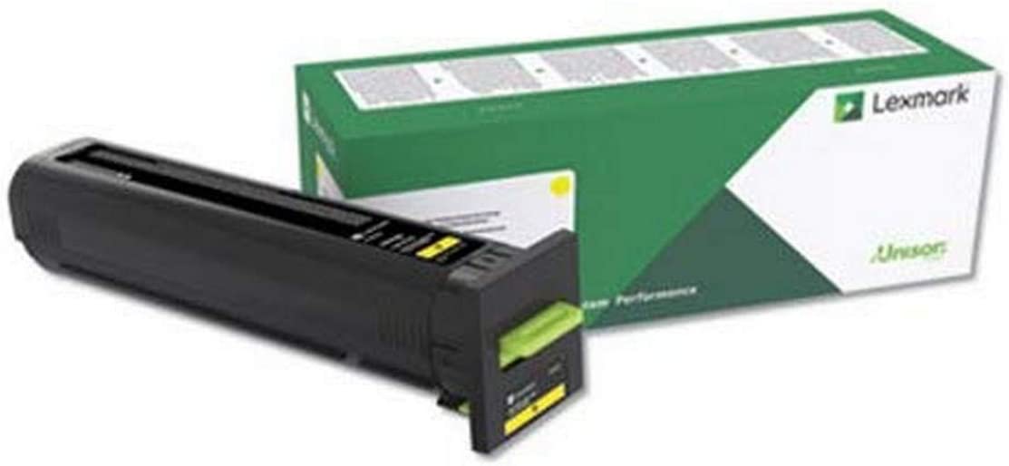 Lexmark 72K1XY0 Unison Toner Cartridge, Yellow