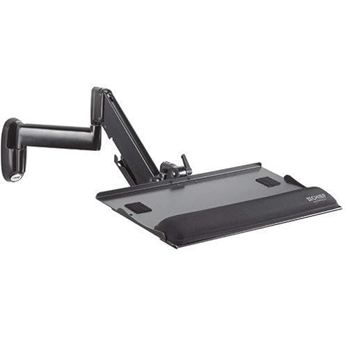 Height Adjustable Dual Arm with Keyboard