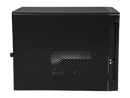 In Win Mini 4 Bay Server Tower - SECC - 7 x Bay - 0 - Mini ITX Motherboard Supported - 1 x Fan(s) Supported - 1 x External 5.25" Bay - 4 x External 3.5" Bay - 2 x Internal 2.5" Bay - 1x Slot(s) - 2 x USB(s)