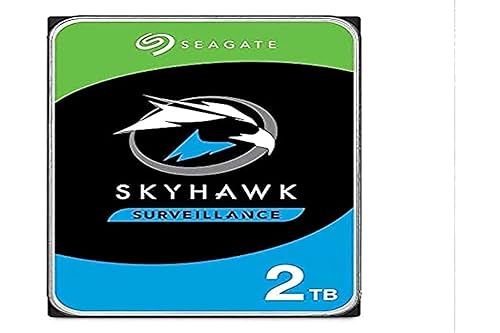 Seagate ST2000VX015 3.5 In. 256 MB & 2TB Skyhawk Lite Surveillance Internal Hard Drive HDD