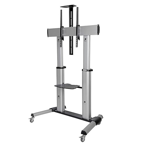 Tripp Lite Mobile TV Stand with Mount, for LED/OLED/LCD Flat Screen Monitors, 60” – 100” Televisions 60-100