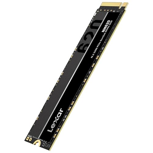 Lexar NM620 512GB SSD PCIe 3.0 x4 NVMe 1.4 M.2 2280