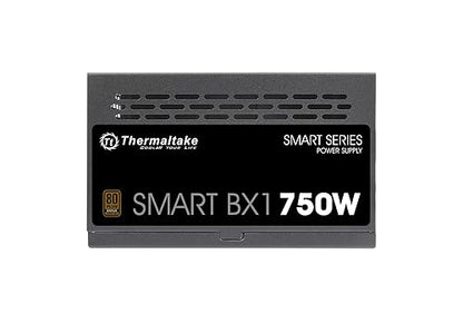 Thermaltake Smart BX1 750W Bronze SLI/Crossfire Ready Continuous Power ATX12V V2.3/ EPS V2.92 80 Plus Bronze Certified 5 Year Warranty Non Modular Power Supply PS-SPD-0750NNFABU-1 750W 80+ Bronze Power