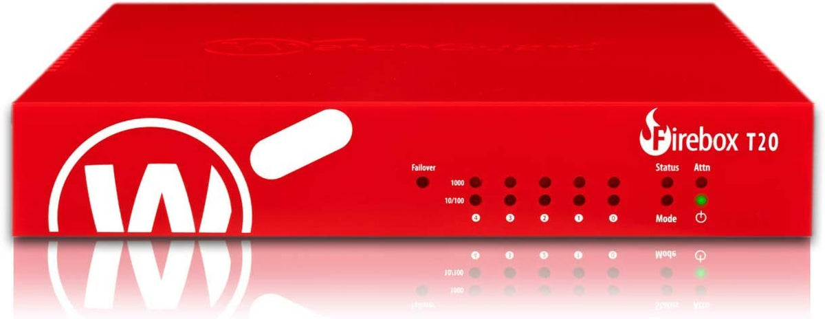 WatchGuard Firebox T20 Security Appliance with 1-yr Standard Support (WGT20001-WW) 1YR Standard Support Bundle