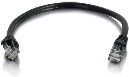 C2G/ Cables To Go 03981 Cat6 Cable - Snagless Unshielded Ethernet Network Patch Cable, Black (2 Feet, 0.60 Meters) UTP 2 Feet/ 0.60 Meters Black
