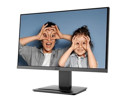 MSI PRO MP223 E2, 22-inch VA 1920 x 1080 (FHD) Computer Monitor, 100Hz, Adaptive-Synch, HDMI, DP, VESA Mountable, Less Blue Light, Tilt, 1ms, Black 22 MP223 E2