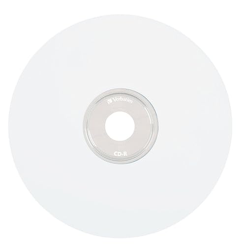 Verbatim CD-R 700MB 52X White Thermal Printable - 100pk Spindle
