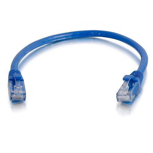 C2G/Cables to Go 22146 Cat5e Snagless Unshielded (UTP) Network Patch Cable, Blue (75 Feet/22.86 Meters) Cat5E Snagless 75 Feet Blue