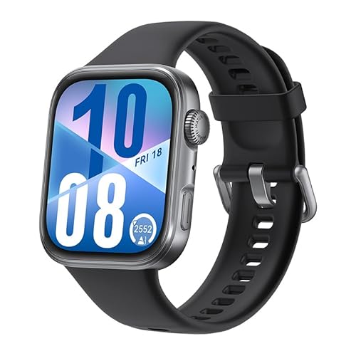 HUAWEI Watch FIT 4 Smart Watch, 1.82" Display, 100+ Sports Modes, Fitness & Health Tracker, Emotional Wellbeing Assistant, up to 10-Day Battery Life, iOS & Android Compatible, Black Black FIT 4