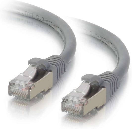C2g/ cables to go C2G 00774 Cat6 Cable - Snagless Shielded Ethernet Network Patch Cable, Gray (1 Foot, 0.30 Meters) 1 Foot Grey