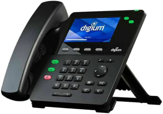 Digium Phone, D60, 2-Line SIP with HD Voice, 4.3 Inch Color Display, Icon Keys
