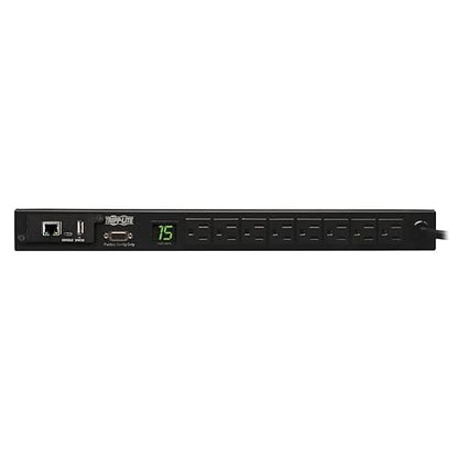Tripp Lite PDU Monitored 120v 15a 5-15r 8 Outlet 5-15p Horizontal 1urm