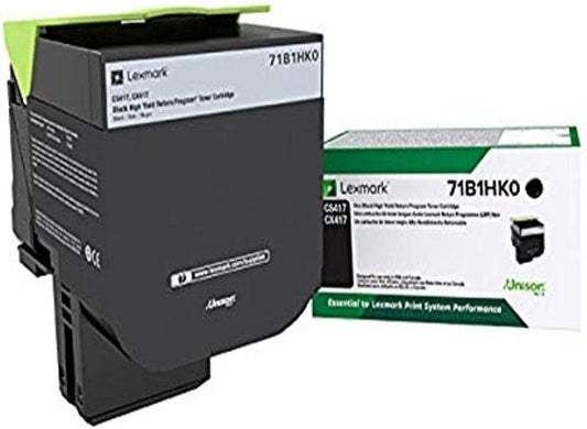 Lexmark Toner Cartridge - Black Black 1 Pack