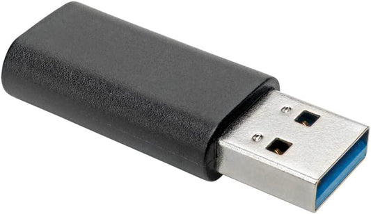 Tripp Lite USB 3.0 Adapter Converter USB-C to USB-A, Female-to-Male, 5 Gbps Data Transfer, 900mA Power Output, Backward Compatible with Previous USB Generations, 3-Year Warranty (U329-000)