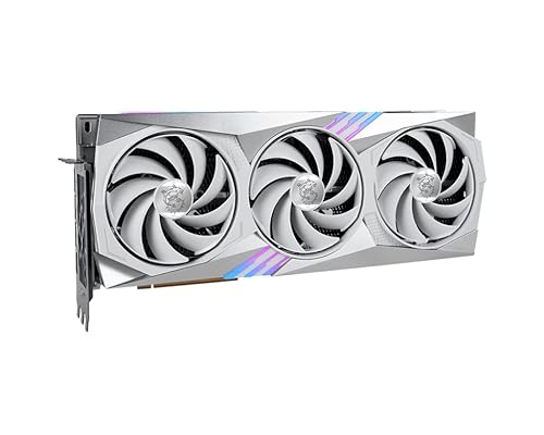 MSI Gaming GeForce RTX 4080 16GB GDRR6X 384-Bit HDMI/DP Nvlink Tri-Frozr 3 Ada Lovelace Architecture Graphics Card (RTX 4080 16GB Gaming X Trio White)
