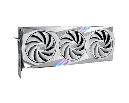 MSI Gaming GeForce RTX 4080 16GB GDRR6X 384-Bit HDMI/DP Nvlink Tri-Frozr 3 Ada Lovelace Architecture Graphics Card (RTX 4080 16GB Gaming X Trio White)