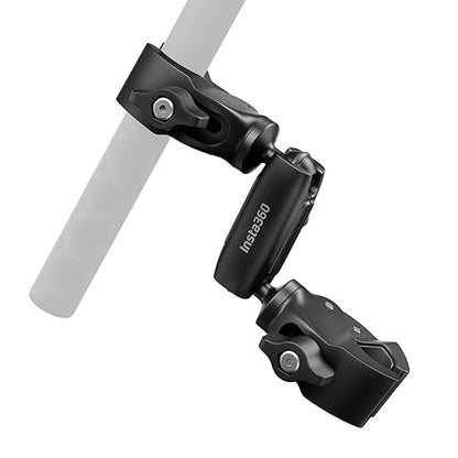 Insta360 Motorcycle Camera Mount, Handlebar Mount, 1/4"-20 Thread, Metal or Hard Plastic