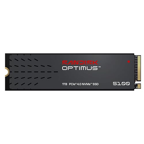 SANDISK Optimus 5100 1TB NVMe SSD, PCIe 4.0, M.2 2280