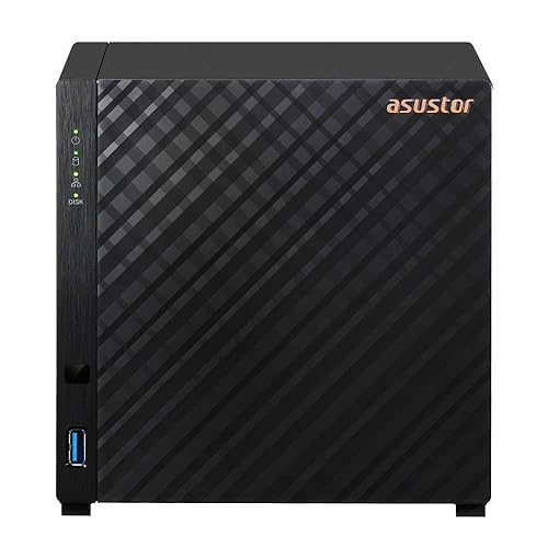 ASUSTOR Drivestor 4 AS1104T SAN/NAS Storage System - Realtek RTD1296 Quad-core (4 Core) 1.40 GHz - 4 x HDD Supported - 72 TB Supported HDD Capacity - 0 x HDD Installed - 4 x SSD Supported - 0 x SSD In