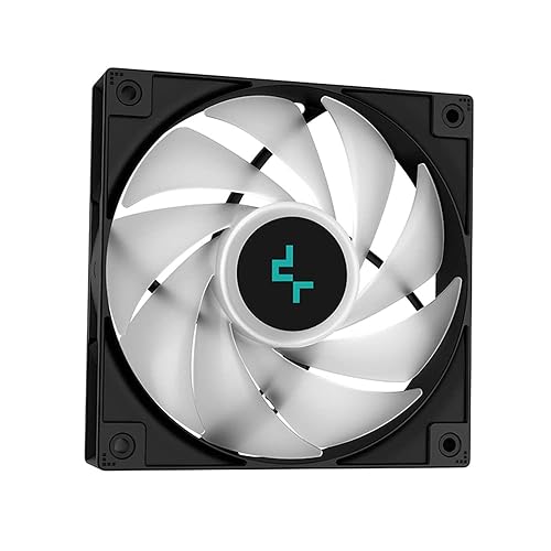 DeepCool LS720 SE Liquid Cooler 360mm 4th Gen Dual-Chamber Pump 3100RPM 300w TDP AIO Cooler Anti-Leak Tech with ARGB Fans CPU Water Cooler Narrow Frame Infinity Mirror Block Black 360mm Black