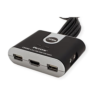 Aten Technologies CS692 2-Port USB HD Video/Audio KVM Switch