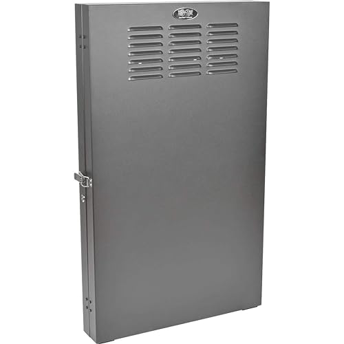 Tripp Lite 2U Vertical Wall Mount Rack Enclosure Cabinet, Low Profile, Server Depth, 36 Deep, Black (SRWF2U36) 2U Server Depth
