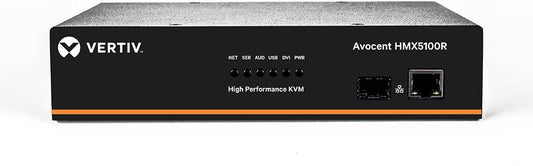 Vertiv Avocent HMX Rx 5100R High Performance KVM Receiver 1-DVI-D/1-USB/1-Audio SFP (HMX5100R-001) Single Receiver