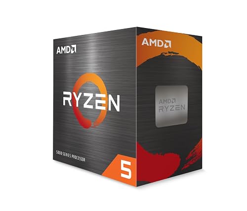 AMD Ryzen 5 5500F 6-Core, 12-Thread Unlocked Desktop Processor with Wraith Stealth Cooler