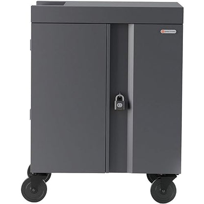 Bretford Cube Cart for 32 Netbooks/Tablets Gray, Charcoal (TVC32PAC-CK)