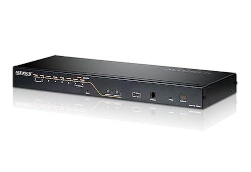 ATEN KH2508A 8-port Cat 5 High-Density KVM Switch with Kit
