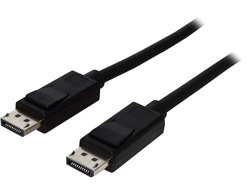 C2G 54425 30ft DisplayPort Cable with Latches 8K UHD M/- Black