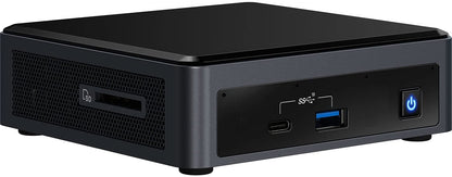Intel NUC Kit NUC10I3FNK Business Mini Desktop Black (Intel i3-10110U 2-Core, 32GB RAM, 512GB m.2 SATA SSD, Intel UHD, WiFi, Bluetooth, 1xHDMI, SD Card, Win 10 Pro) 32GB RAM|512GB SSD|Win10Pro