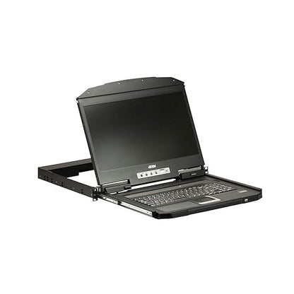 ATEN CL3700NW 19In Ultra Short Depth Wide SCRN LCD Console HDMI/USB