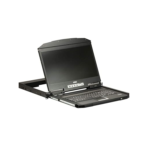 ATEN CL3700NW 19In Ultra Short Depth Wide SCRN LCD Console HDMI/USB