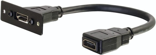 C2G/ Cables To Go 16245 Wiremold Audio/Video Interface Plates (AVIP) HDMI Female to HDMI Female Pigtail