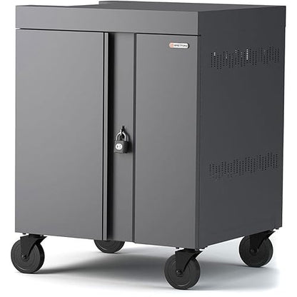 Bretford Cube Cart for 32 Netbooks/Tablets Gray, Charcoal (TVC32PAC-CK)