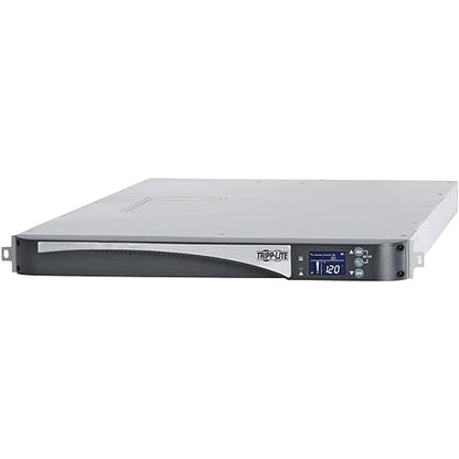 TRIPP LITE Double-Conversion Smart Online UPS, 120V 2000VA 1600W, 5 NEMA 5-15R Outlets, Network Card Slot, LCD Status Screen, Expandable Battery, USB, DB9, 1U Rack Mount (SU2000LCD1U), Black