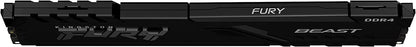 Kingston Fury Beast 8 GB 3200 MHz DDR4 CL16 Desktop Memory Single Module KF432C16BB/8 Single Module 3200 MHz 8 GB