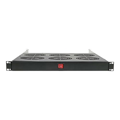 Fan Tray for 19In Racks, 9 120V Fans 576 CFM C14 Inlet 1URM