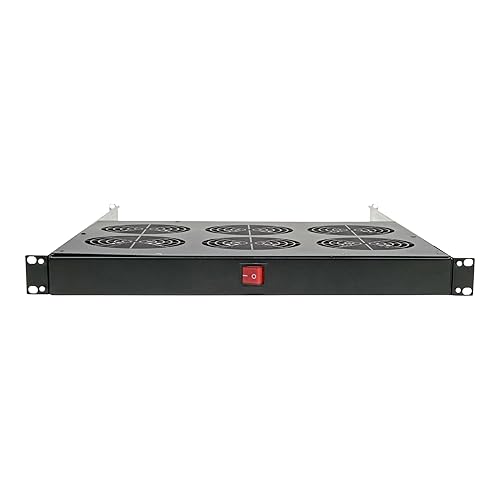 Fan Tray for 19In Racks, 9 120V Fans 576 CFM C14 Inlet 1URM